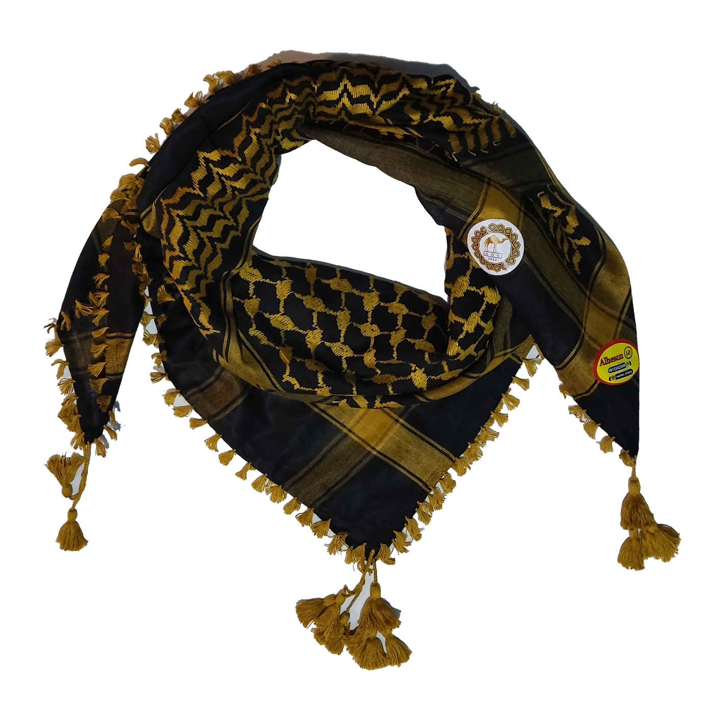 Price and Buy Unisex Desert Wrap – Lightweight Polyester Keffiyeh with Arabic Style