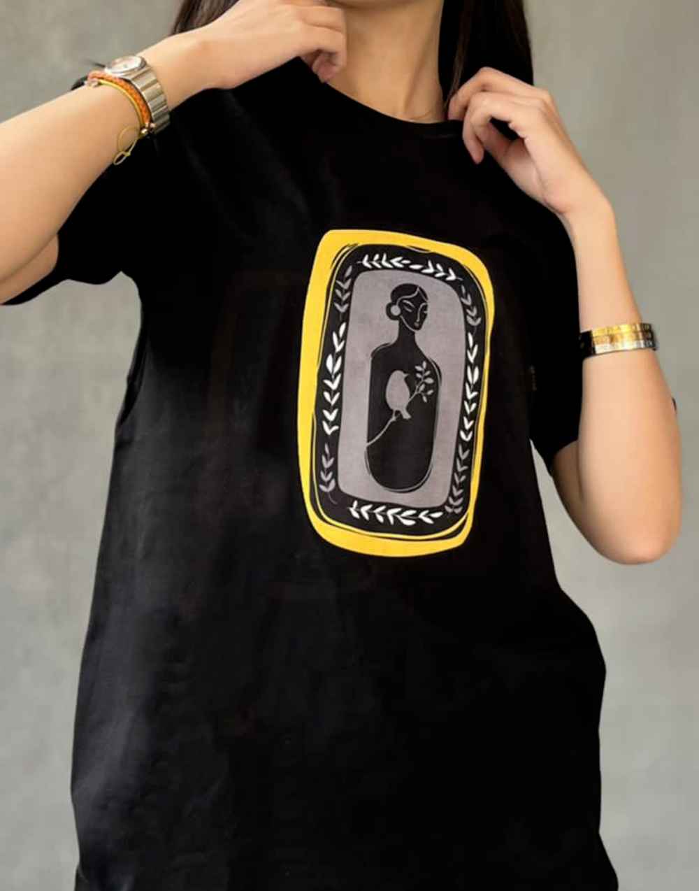 Price and Buy Unisex Graphic Tee – Model Zendegi | Life-Inspired Artistic T-Shirt - Image 3