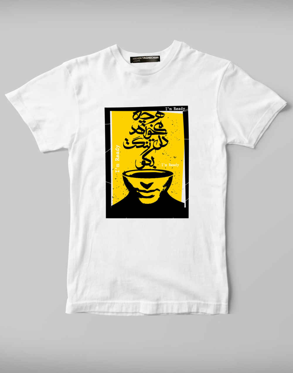 Price and Buy Unisex T-Shirt Model Deltang – Contemporary Persian Style - Image 3