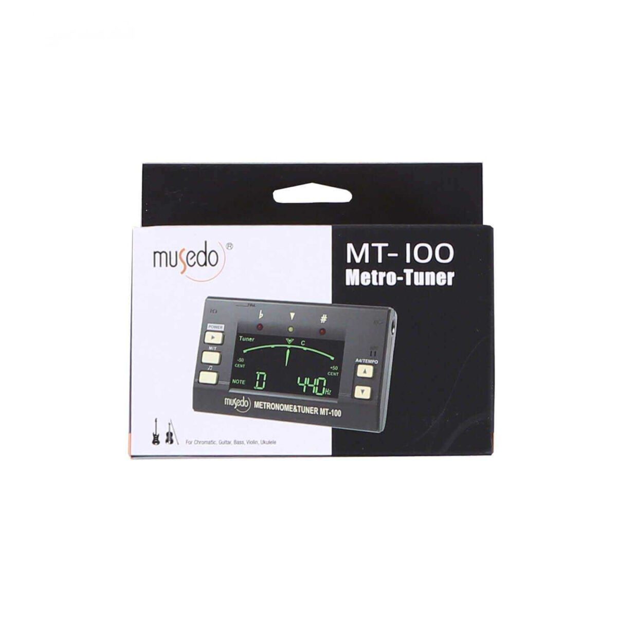 Price and Buy Universal Tuner Metronome Cherub Chromatic Masdo M100 - Image 4