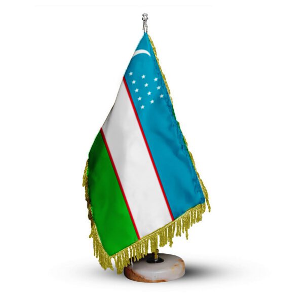 Price and Buy Uzbekistan Table Flag with Stone Base_68fedf58ac84f.jpeg Price and Buy Uzbekistan Table Flag with Stone Base