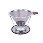 Price and Buy V60 Coffee Dripper – Metal Coffee Filter for Brewing at Home and Work Environment