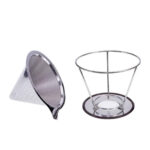 Price and Buy V60 Coffee Dripper – Metal Coffee Filter for Brewing at Home and Work Environment - Image 4