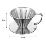 Price and Buy V60 Coffee Dripper – Portable & Steel for Precision and Manual Brewing - Image 3