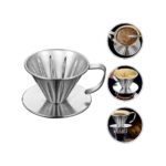 Price and Buy V60 Coffee Dripper – Portable & Steel for Precision and Manual Brewing - Image 4