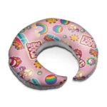 Price and Buy Velvet Baby Nursing Pillow Model Rainbow (x2)