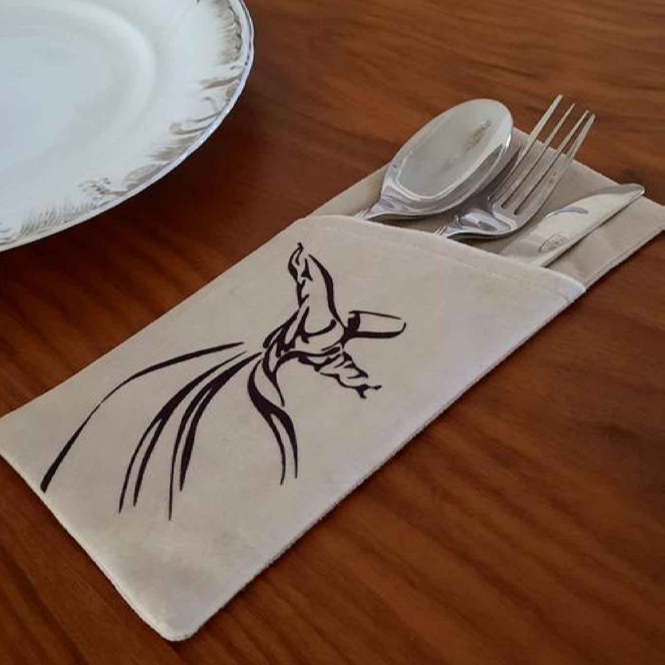 Price and Buy Velvet Cutlery Pouch – Perfect for Dining Table Decoration