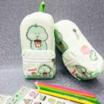 Price and Buy Velvet Dinosaur Pencil Case – Adorable & Soft Storage for Children’s Stationery - Image 6