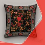 Price and Buy Velvet Printed Cushion Cover for Elegant Home Decor (2x)