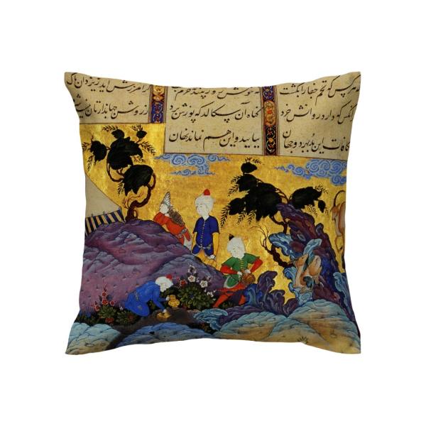 Price and Buy Velvet Printed Cushion Cover – Shahnameh Illustration Design (Set of 2)_68f65074d33ab.jpeg Price and Buy Velvet Printed Cushion Cover – Shahnameh Illustration Design (Set of 2)