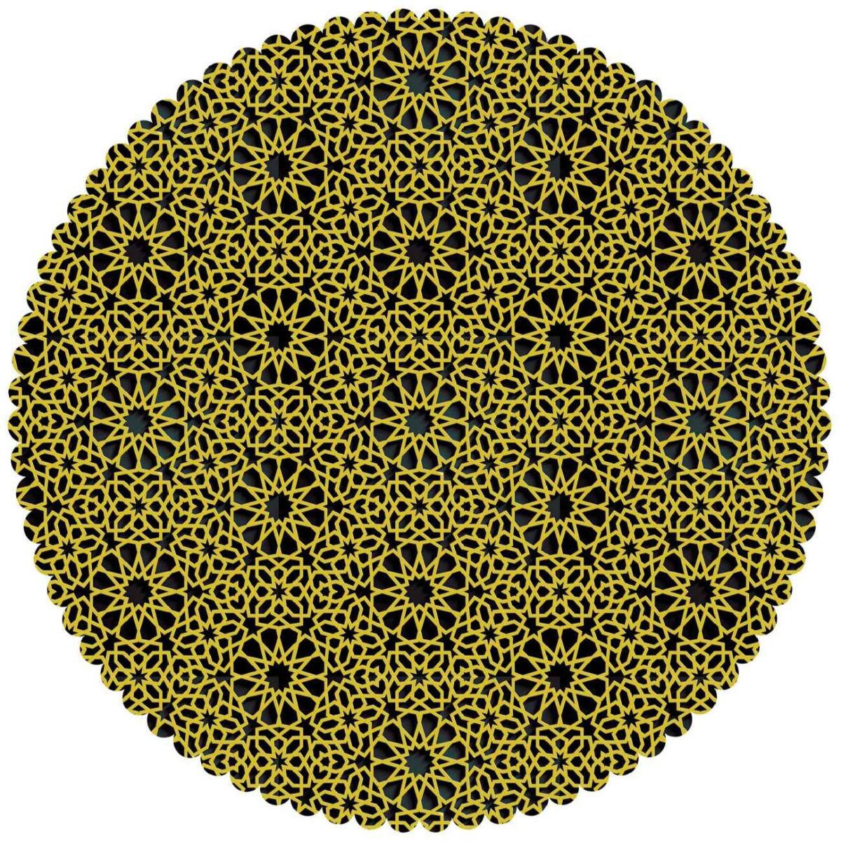Price and Buy Velvet Tablecloth in Sunburst Design for Your Dining Decor