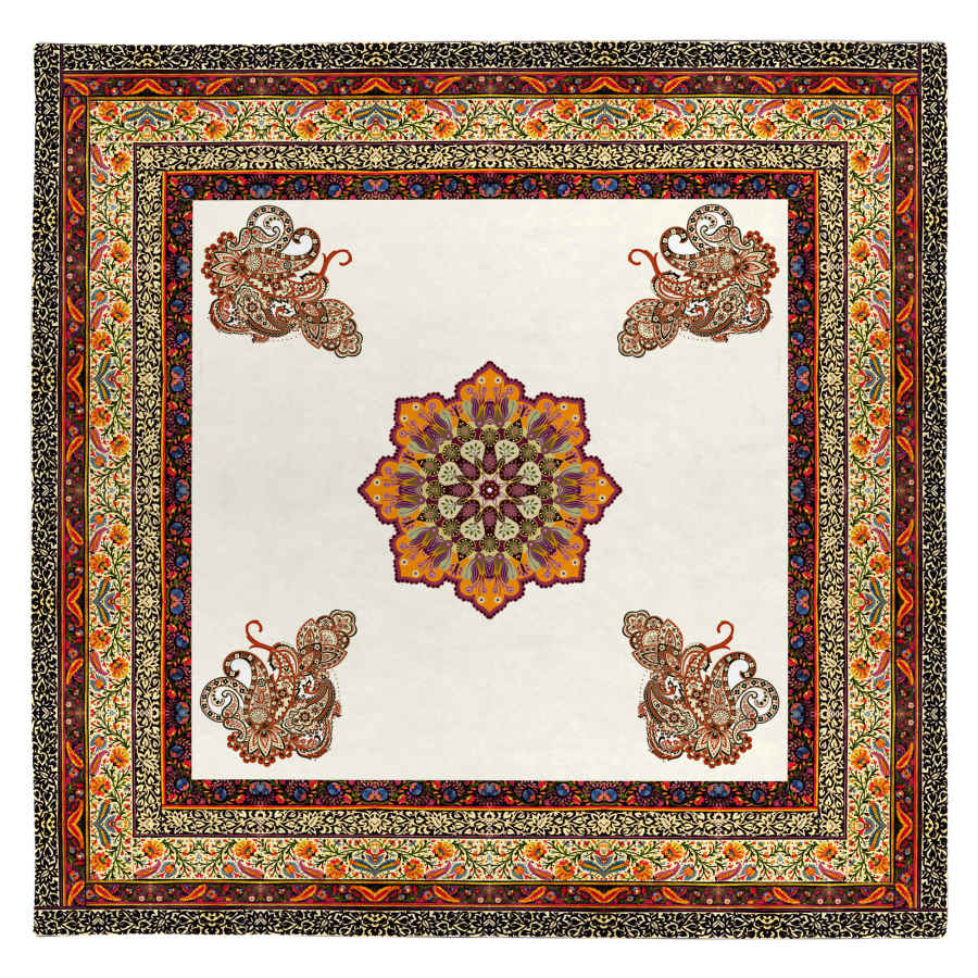 Price and Buy Velvet Tablecloth Persian Elegance Inspired Design Borna - Image 3