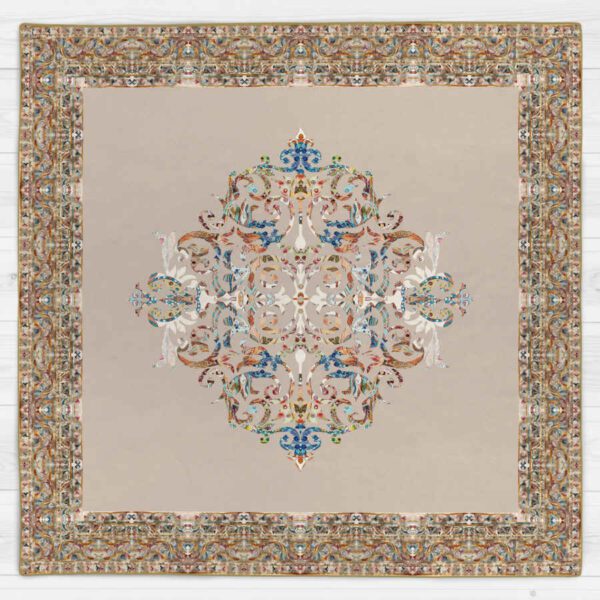 Price and Buy Velvet Tablecloth Persian Elegance Inspired Design Cream_68fcf04637136.jpeg Price and Buy Velvet Tablecloth Persian Elegance Inspired Design Cream