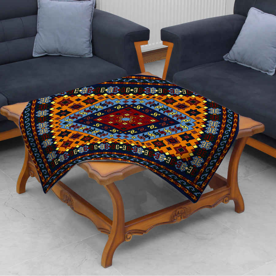 Price and Buy Velvet Tablecloth Persian Elegance Inspired Design Gabe