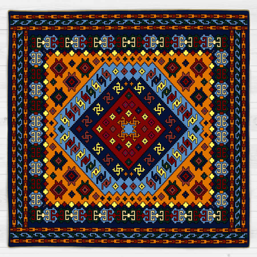 Price and Buy Velvet Tablecloth Persian Elegance Inspired Design Gabe - Image 3