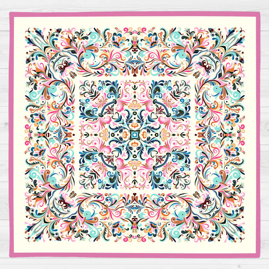 Price and Buy Velvet Tablecloth Persian Elegance Inspired Design Mahta - Image 3