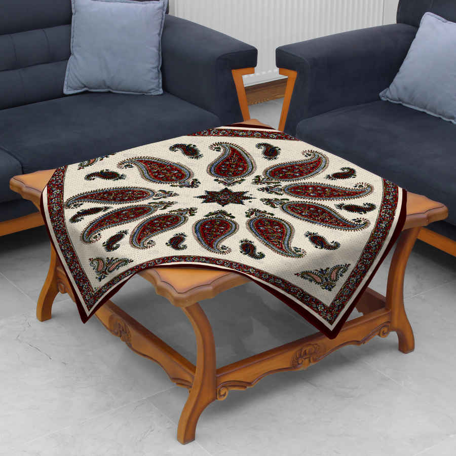 Price and Buy Velvet Tablecloth Persian Elegance Inspired Design Sarvin