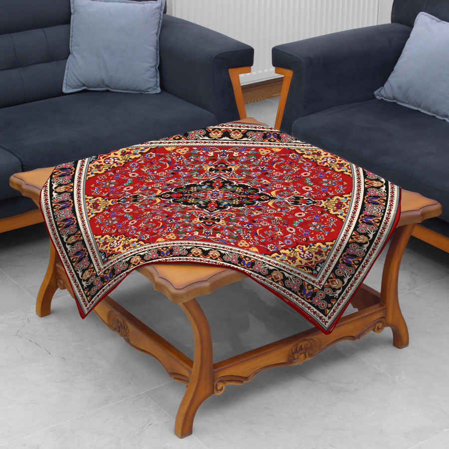Price and Buy Velvet Tablecloth Persian Elegance Inspired Design Tavana - Image 3