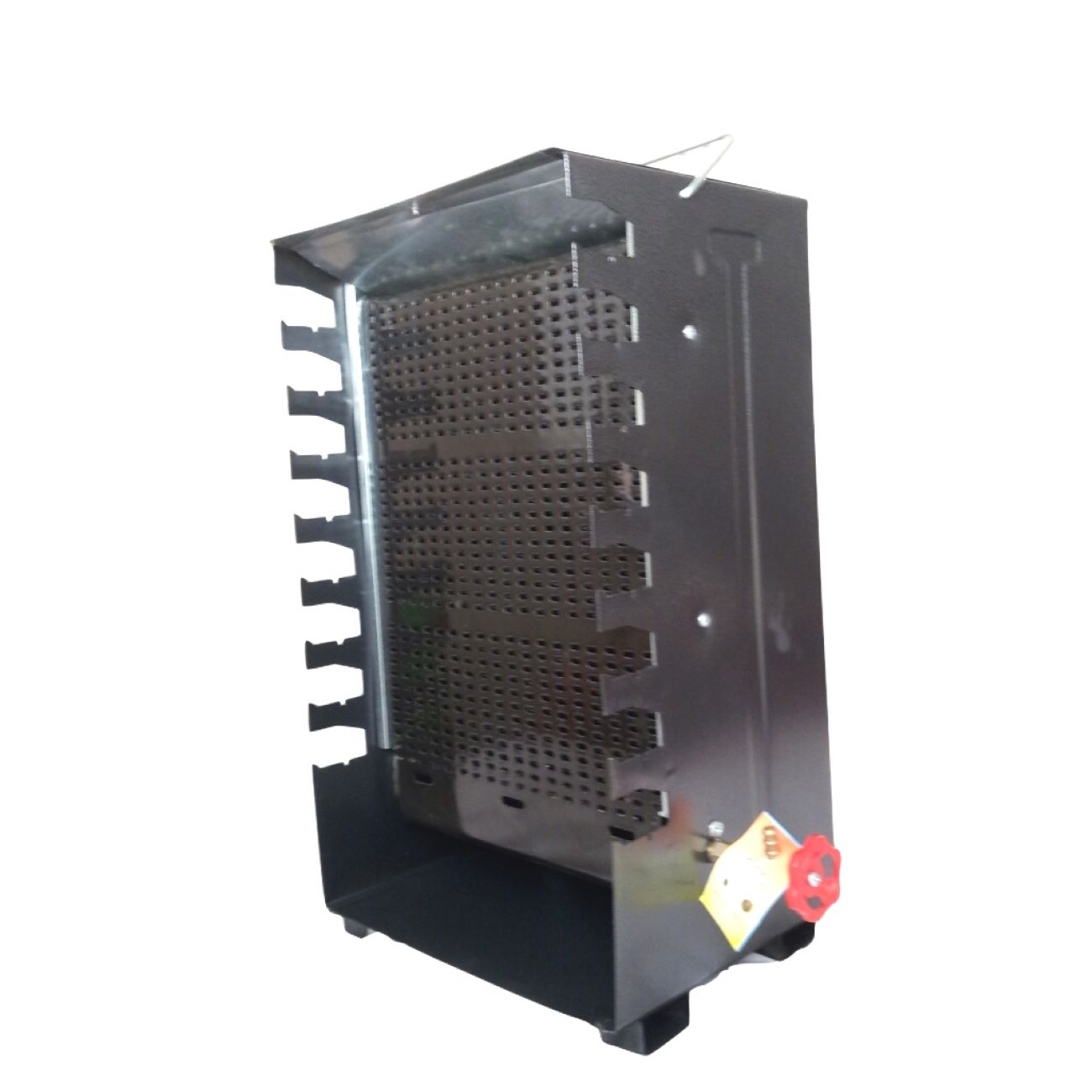 Price and Buy Vertical Kebab Gas Grill Burner – One-Sided with 8-Skewer Stand