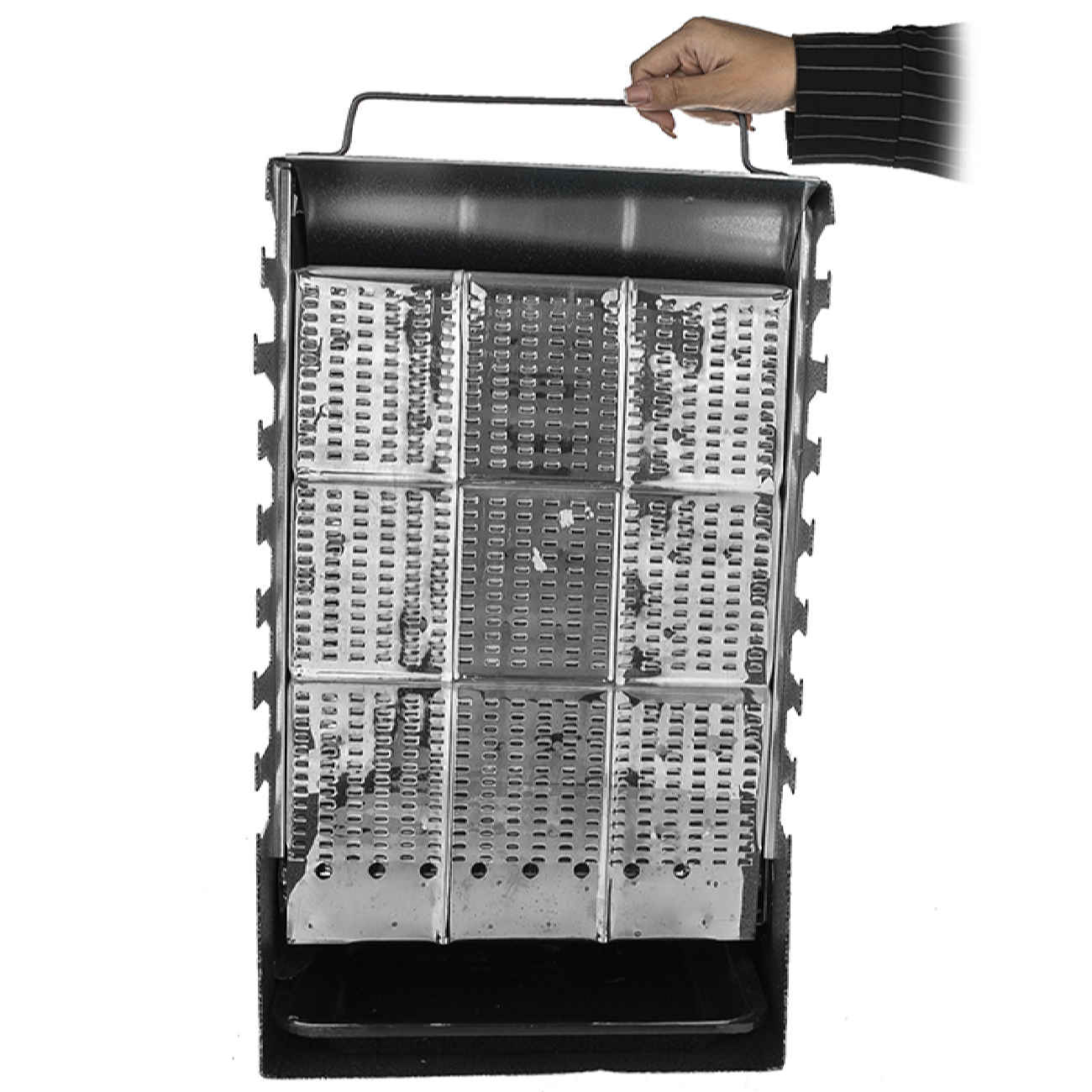 Price and Buy Vertical Kebab Gas Grill Machine – Wall-Mounted with 8 Burners and Heat Repellent - Image 4