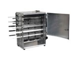 Price and Buy Vertical Kebab Gas Grill Machine with 20-Skewer Burner Stand