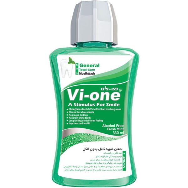 Price and Buy Vi-One General Mouthwash Alcohol Free Mint Flavor 330 ml (x5)_6900069df3b43.jpeg Price and Buy Vi-One General Mouthwash Alcohol Free Mint Flavor 330 ml (x5)