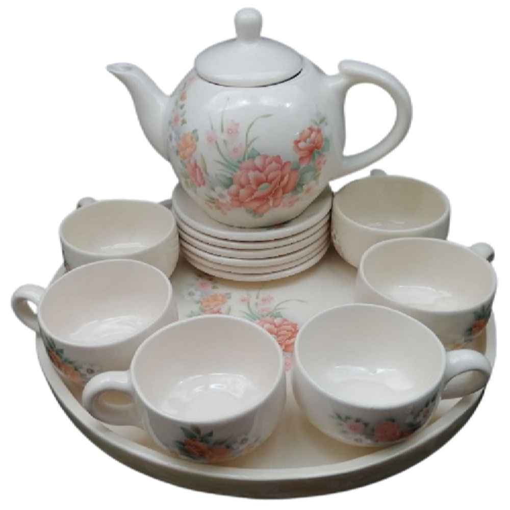 Price and Buy Victorian Porcelain Tea Set Model Bahar with Teapot and Saucer