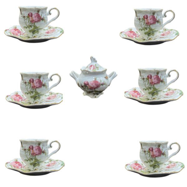 Price and Buy Victorian Porcelain Tea Set with Flower Pattern & Teapot and Saucer_69006f6c6a423.jpeg Price and Buy Victorian Porcelain Tea Set with Flower Pattern & Teapot and Saucer