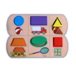 Price and Buy Village-Themed Educational Puzzle Game – Match What With What
