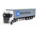 Price and Buy Vintage 1996 Mercedes-Benz Actros Toy Truck with Authentic MSC Container & Fine Detailing