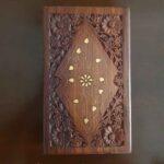 Price and Buy Vintage-Inspired Handcrafted Wooden Jewelry Box with Floral Design - Image 5
