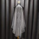 Price and Buy Vintage-Inspired Lace Wedding Veil with Intricate Patterns and a Soft, Dreamy Finish