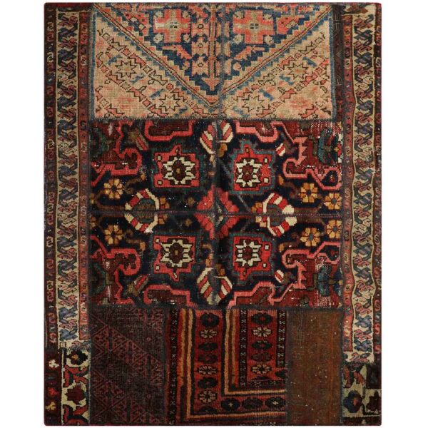 Price and Buy Vintage Persian Hand-Knotted Patchwork Carpet Brown_68ff7dbc35b33.jpeg Price and Buy Vintage Persian Hand-Knotted Patchwork Carpet Brown