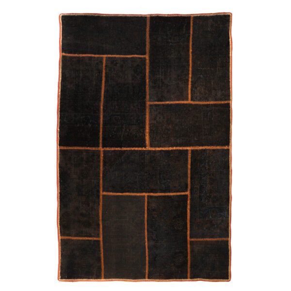 Price and Buy Vintage Persian Hand-Knotted Patchwork Carpet Dark Brown_68ff0f988e92d.jpeg Price and Buy Vintage Persian Hand-Knotted Patchwork Carpet Dark Brown