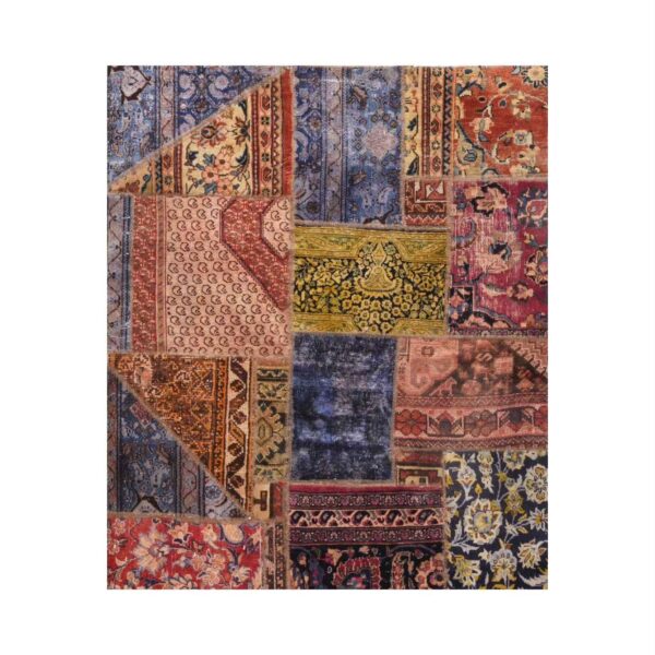 Price and Buy Vintage Persian Hand-Knotted Patchwork Carpet Geometric_68ff69cc51ae5.jpeg Price and Buy Vintage Persian Hand-Knotted Patchwork Carpet Geometric