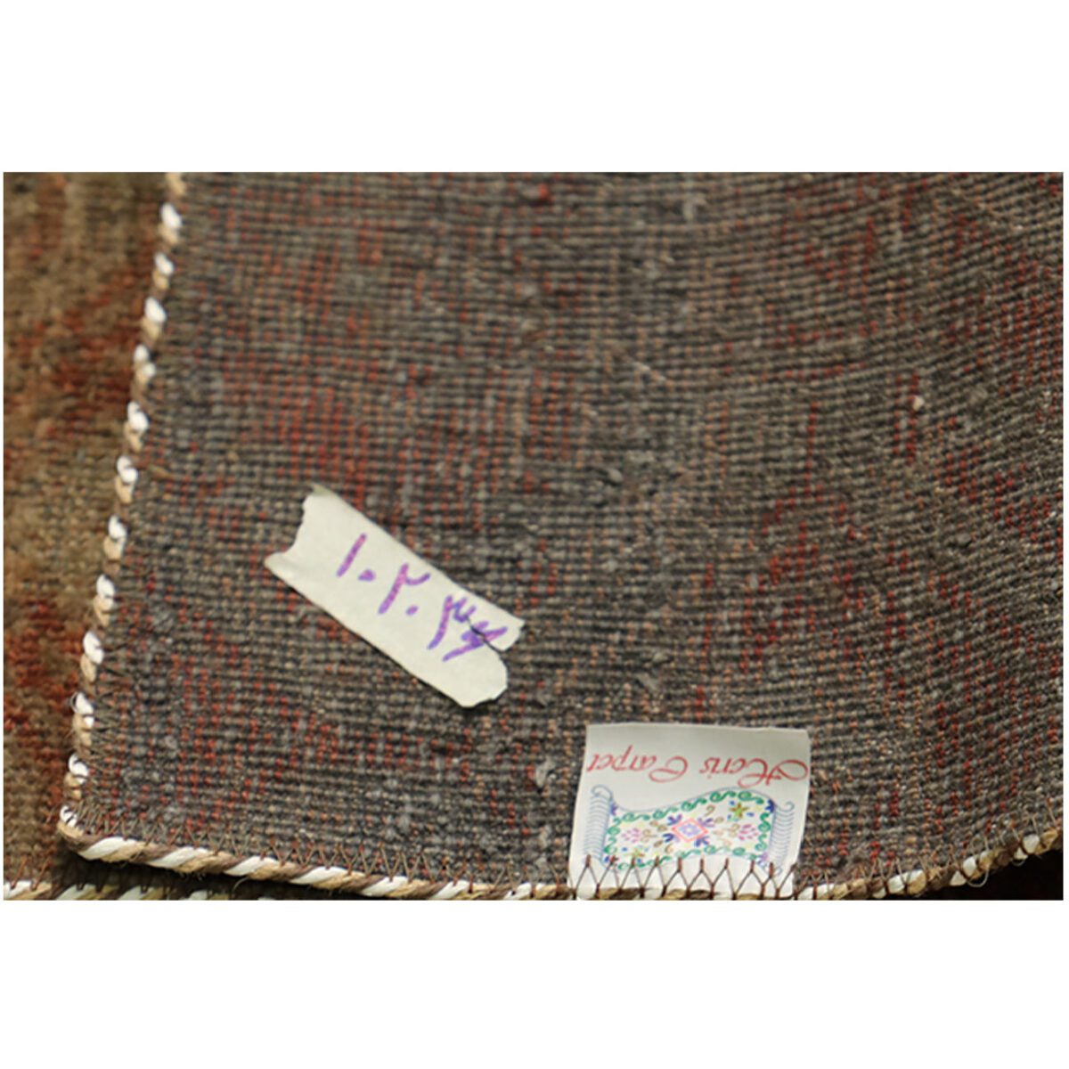 Price and Buy Vintage Persian Hand-Knotted Patchwork Carpet Green - Image 4