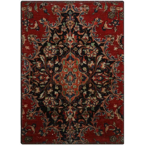 Price and Buy Vintage Persian Hand-Knotted Patchwork Carpet Heriz_68feb2ad2746c.jpeg Price and Buy Vintage Persian Hand-Knotted Patchwork Carpet Heriz