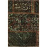 Price and Buy Vintage Persian Hand-Knotted Patchwork Carpet Nasim