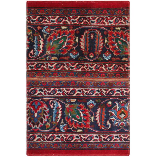 Price and Buy Vintage Persian Hand-Knotted Patchwork Carpet Paisley Red_68ff32602194c.jpeg Price and Buy Vintage Persian Hand-Knotted Patchwork Carpet Paisley Red