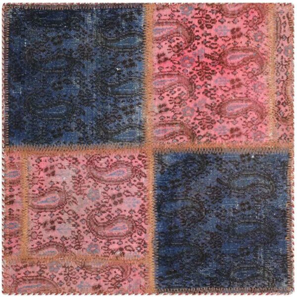 Price and Buy Vintage Persian Hand-Knotted Patchwork Carpet Pink_68ffa7e51e506.jpeg Price and Buy Vintage Persian Hand-Knotted Patchwork Carpet Pink