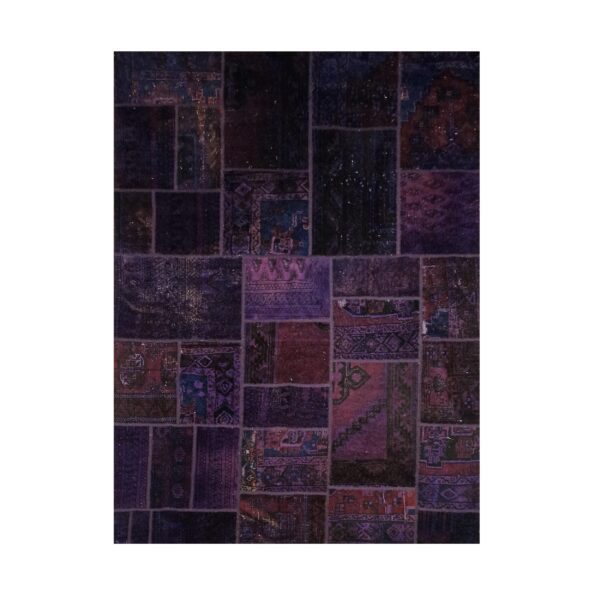 Price and Buy Vintage Persian Hand-Knotted Patchwork Carpet Purple_68feccfd351ab.jpeg Price and Buy Vintage Persian Hand-Knotted Patchwork Carpet Purple