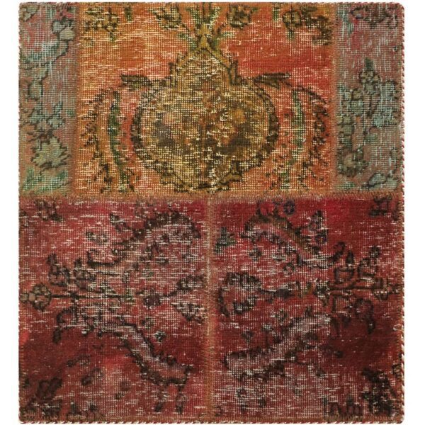 Price and Buy Vintage Persian Hand-Knotted Patchwork Carpet Red_68ff01a6c3c68.jpeg Price and Buy Vintage Persian Hand-Knotted Patchwork Carpet Red