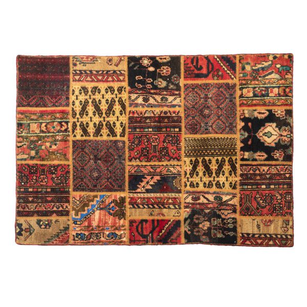 Price and Buy Vintage Persian Hand-Knotted Patchwork Carpet Yellow_68fee849743e7.jpeg Price and Buy Vintage Persian Hand-Knotted Patchwork Carpet Yellow