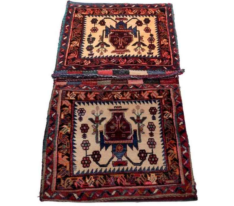 Price and Buy Vintage Persian Saddle Bag – Handwoven & Second-Hand Tōbrag 102265 - Image 3