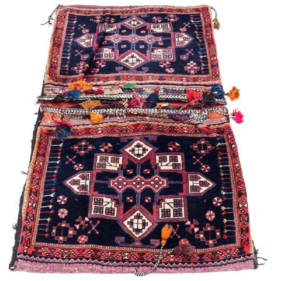 Price and Buy Vintage Persian Saddle Bag – Handwoven & Second-Hand Tōbrag – Soha - Image 3