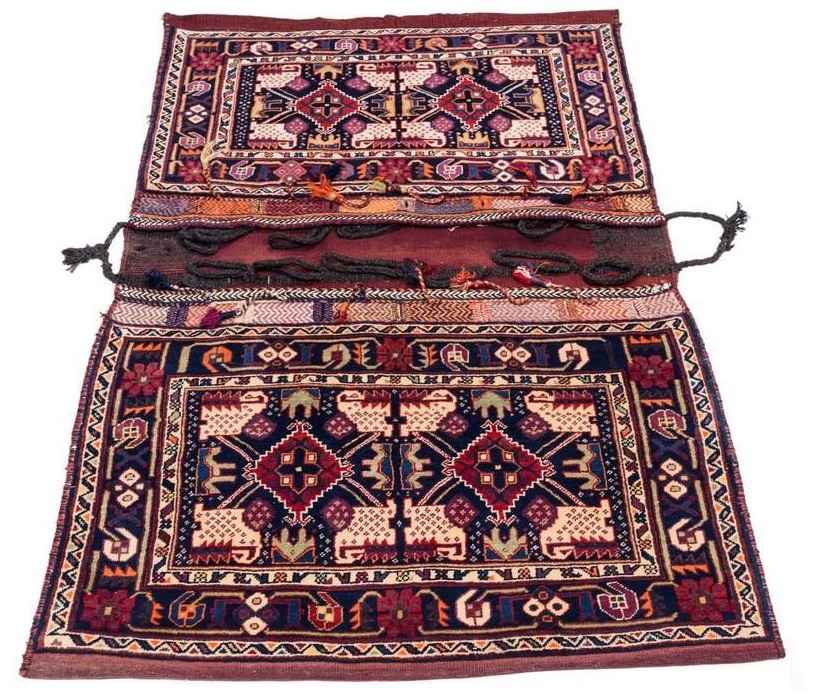 Price and Buy Vintage Persian Saddle Bag – Handwoven & Second-Hand Tōbrag - Image 3