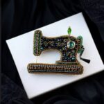 Price and Buy Vintage Sewing Machine Brooch – A Timeless Tailor’s Craftsmanship Accessory - Image 3