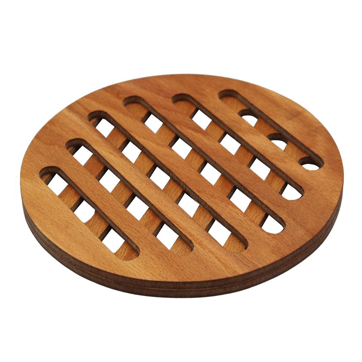 Price and Buy Vintage Teak Wood Trellis Trivet Handmade for Hot Pot_68ff4a9491d70.jpeg Price and Buy Vintage Teak Wood Trellis Trivet Handmade for Hot Pot - Image 1