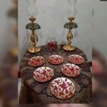 Price and Buy Vitarail Haft-Seen Set Dishes with Mirror & Fish tank Suitable for Nowruz Set of 8