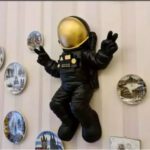 Price and Buy Wall-Mounted Astronaut Statue: A Unique Space-Themed Decor Piece for Your Home or Office